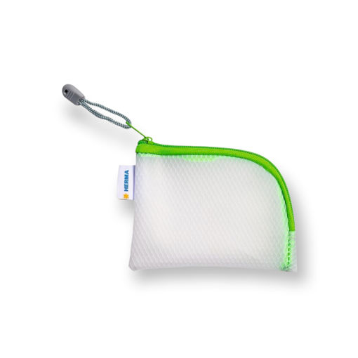 Picture of HERMA ZIP LOCK FOLDER A7 GREEN